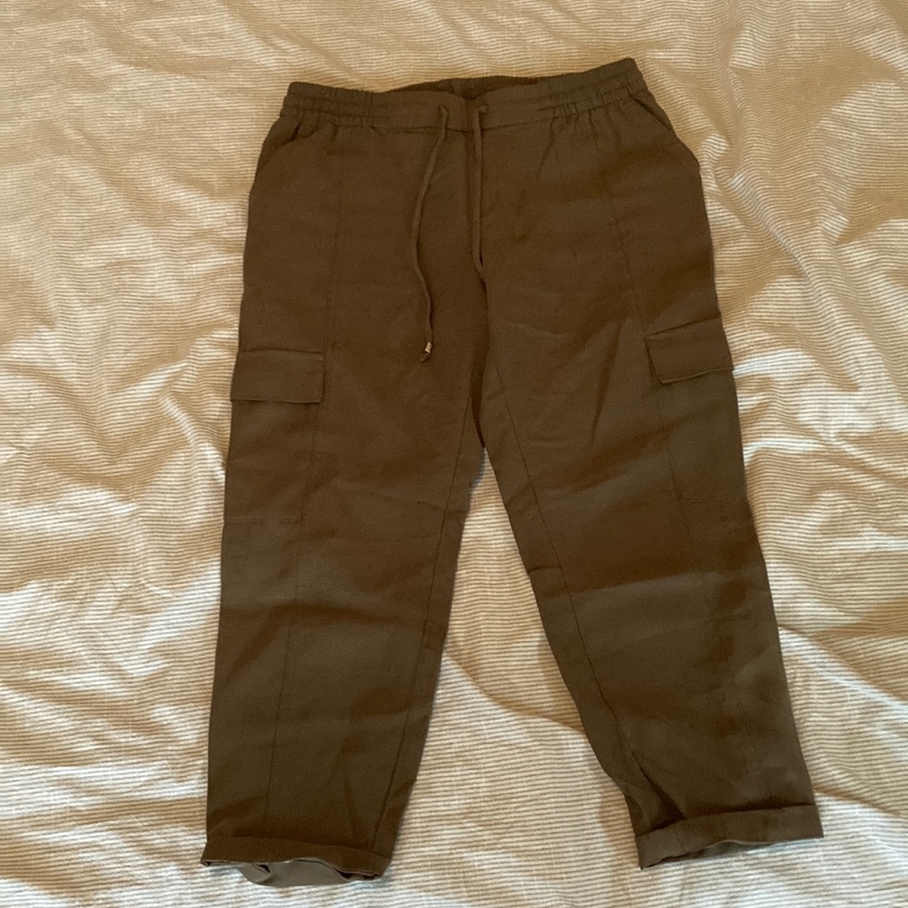 Soft Fabric Cargo Style Pants